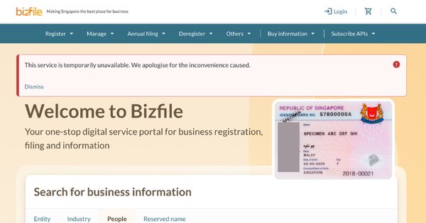 新加坡公司系统迁移：如何查找不可用的BizFile+交易列表？ - 第3张