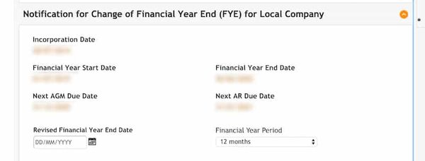 新加坡公司财务年度截止日期（FYE）的变更与未通知ACRA的影响 - 第1张