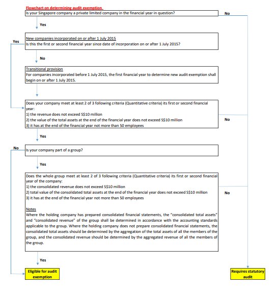 新加坡小型公司税务申报全攻略：即使符合审计豁免条件，这些要求你不可忽视 - 第2张