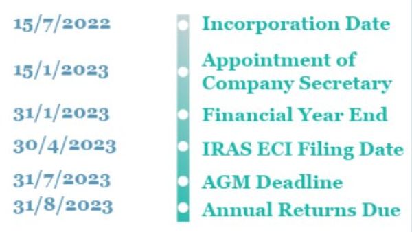 新加坡公司必须向ACRA提供哪些关于年度股东大会（AGM）的信息？