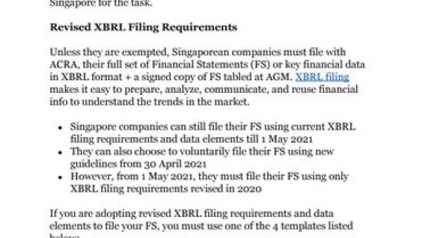 新加坡公司使用BizFinx准备工具是否需要付费？全面解析